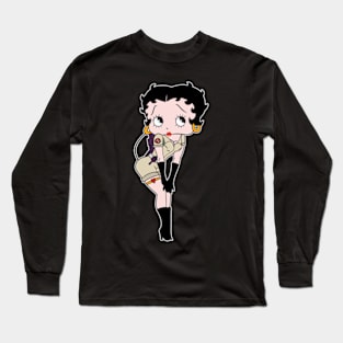 Betty Boop new 8 Long Sleeve T-Shirt